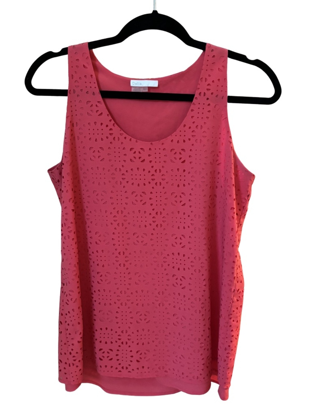 TJMaxx Dalia Laser Cut Tank Top